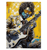 Pop Music Innovates With Instruments Sherpa Blanket - Beyond T-shirts
